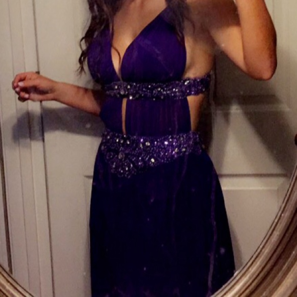 Royal purple PROM DRESS!!!